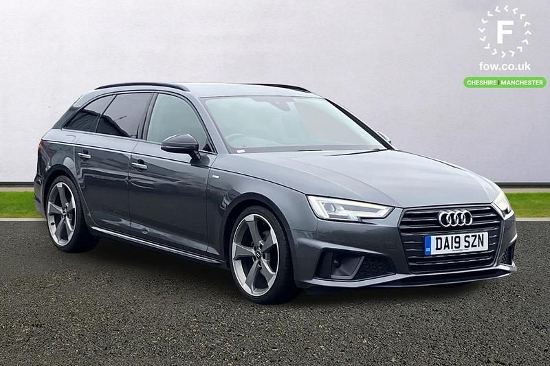 Used Audi A4 Black Edition 190 HP (139 kW) 2019 Grey Estate
