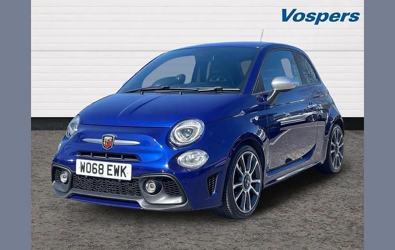 Used Abarth 595 70th Anniversary 165 HP (121 kW) 2018 Blue Hatchback