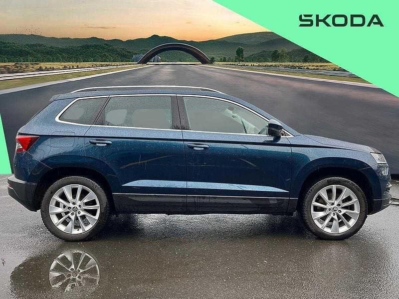 Used Skoda Karoq SE 150 HP (110 kW) 2019 Blue SUV