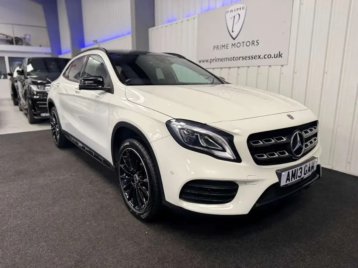 Used Mercedes GLA220 AMG line 177 HP (130 kW) 2017 White SUV