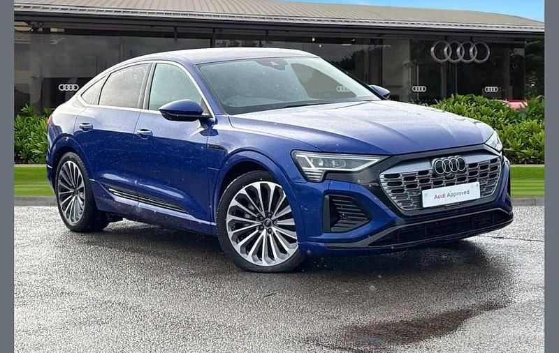 Used Audi Q8 e-tron S-Line 300 kW (408 HP) 2023 Blue SUV