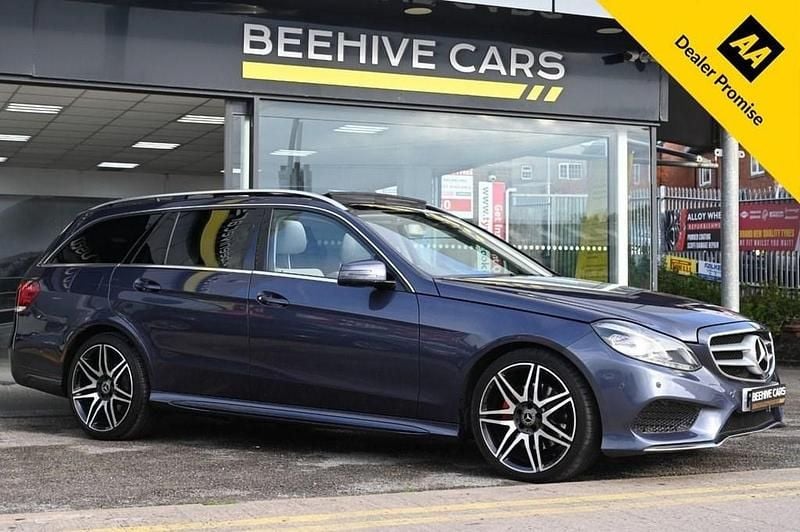 Blue Used 2013 Mercedes E250 AMG Estate | £9,950 (Super price) - Image 1/3