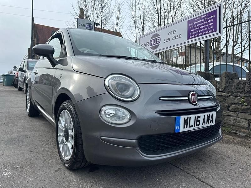Used Fiat 500 Pop Star 69 HP (50 kW) 2016 Grey Hatchback