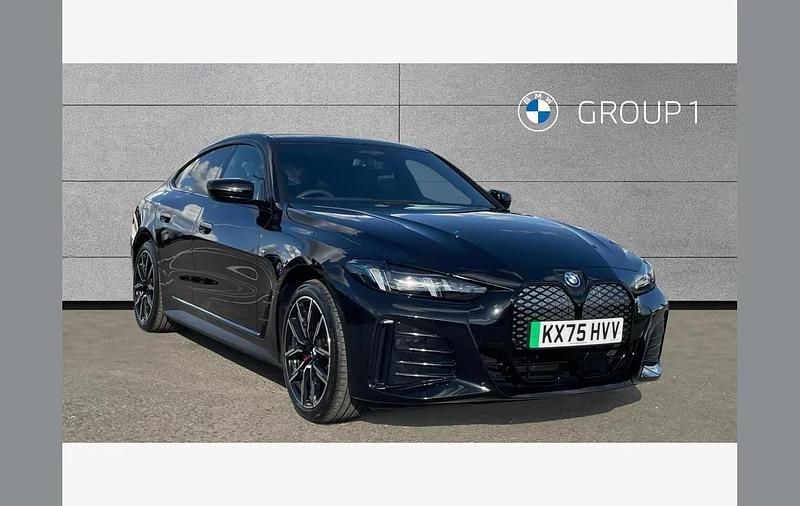 Black New 2025 BMW i4 M Sport Sedan | £58,993 (Fair price) - Image 1/4