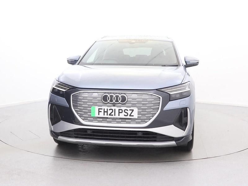 Used Audi Q4 e-tron S-Line 150 kW (204 HP) 2021 Blue SUV