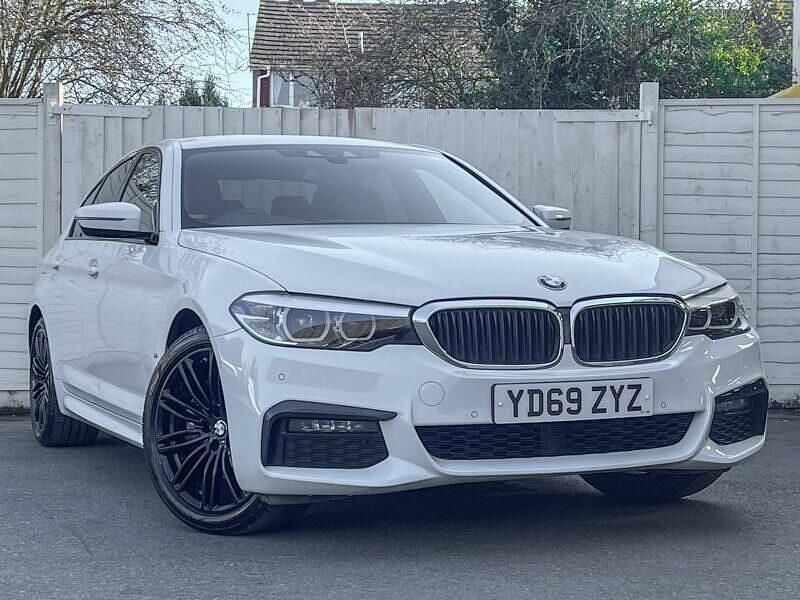 Used BMW 530e M Sport 252 HP (185 kW) 2019 White Sedan