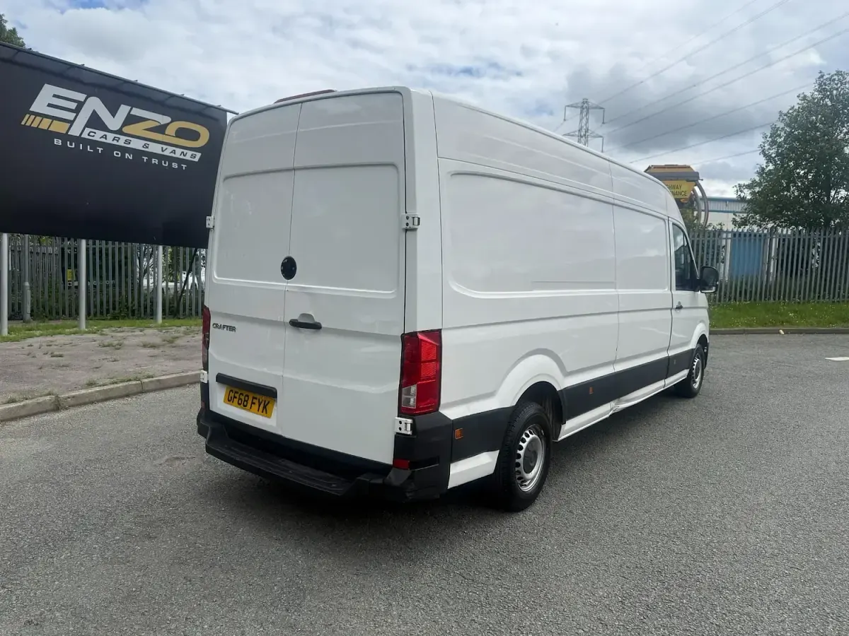Used VW Crafter Startline 140 HP (102 kW) 2018 White Van
