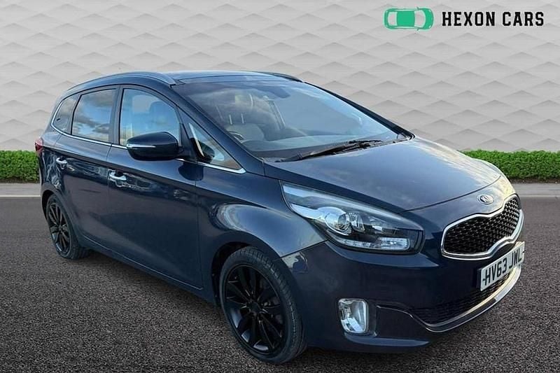 Used Kia Carens 2013 Blue MPV