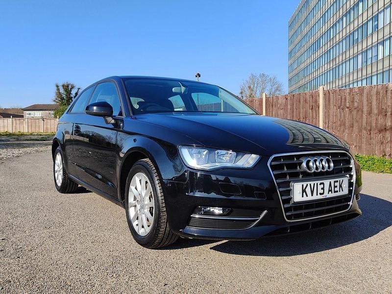 Used Audi A3 2013 Black Hatchback