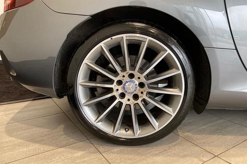 Used Mercedes SLC200 AMG line 184 HP (135 kW) 2017 Selenite grey Cabriolet