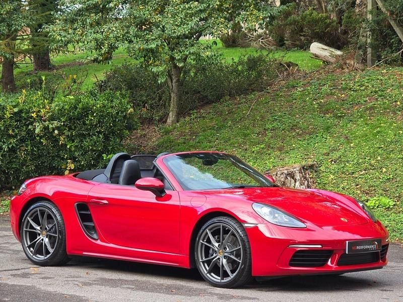 Used Porsche Boxster 2016 Red Cabriolet