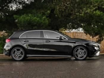 New Mercedes A200 Executive 150 HP (110 kW) 2025 Black Hatchback