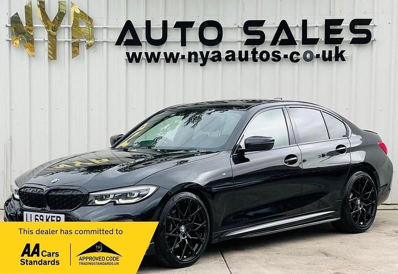 Black Used 2019 BMW 330 M Sport Sedan | £16,499 (Good price) - Image 1/4
