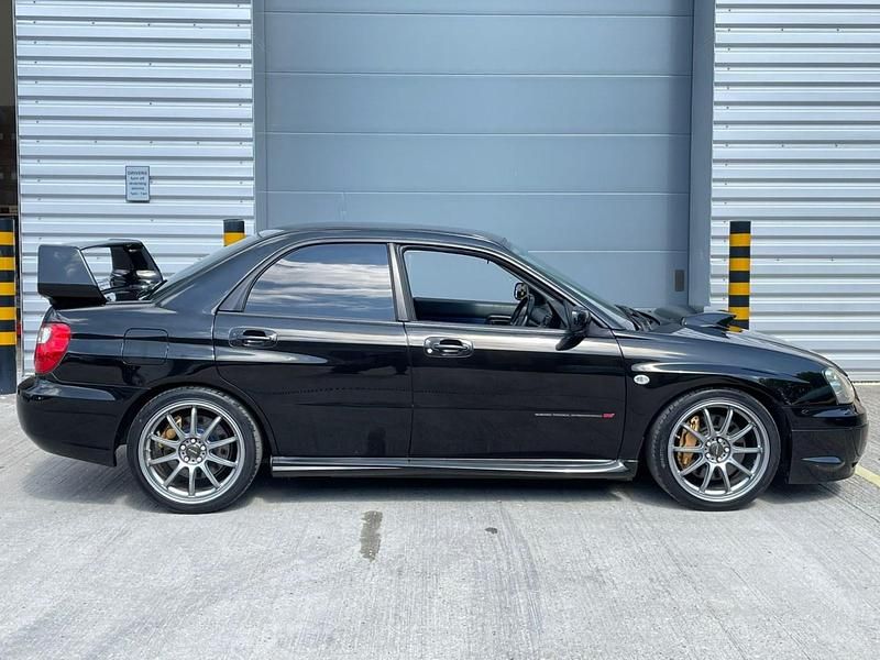 Begagnad Subaru Impreza 2003 Svart Sedan