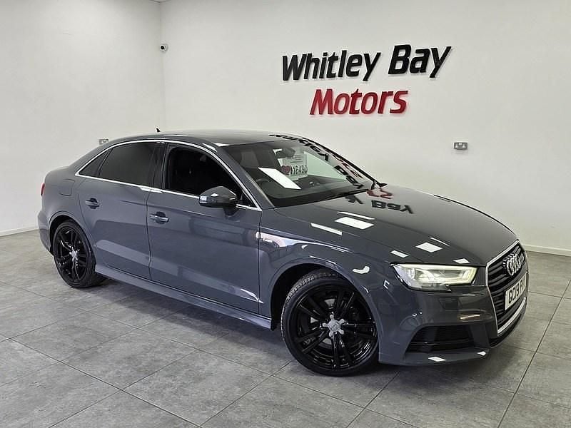 Grey Used 2019 Audi A3 S-Line Sedan | £16,490 (Good price) - Image 1/4