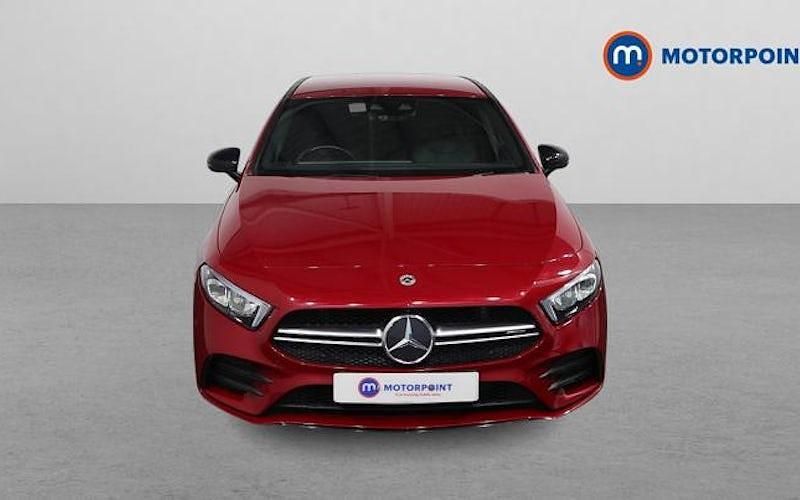 Used Mercedes A35 AMG Premium 306 HP (225 kW) 2021 Red Hatchback