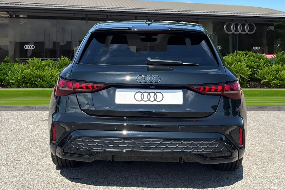 New Audi A3 Sportback Black Edition 2026 Black Hatchback
