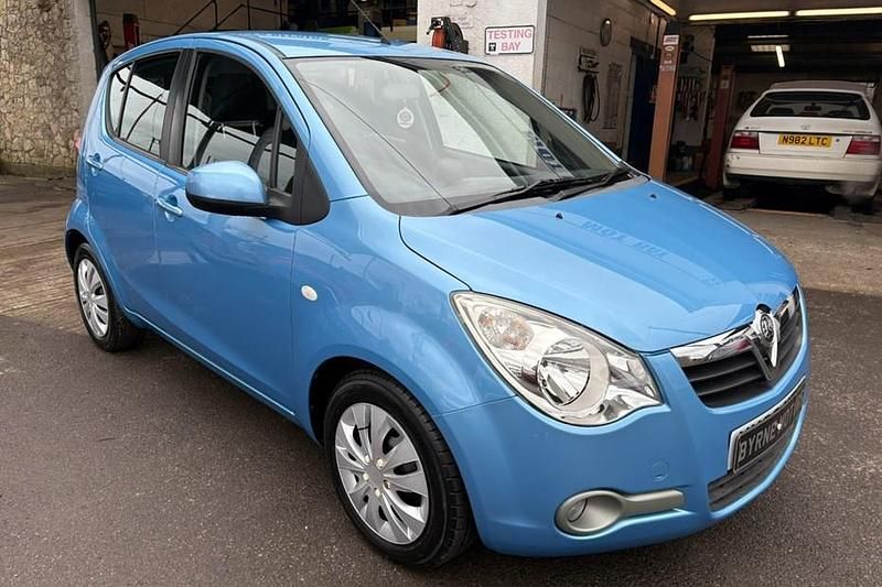 Used Vauxhall Agila S 94 HP (69 kW) 2012 Blue MPV