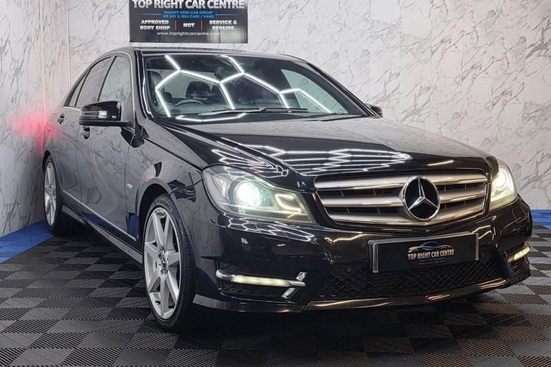 Black Used 2012 Mercedes C220 Sedan | £3,800 (Fair price) - Image 1/1