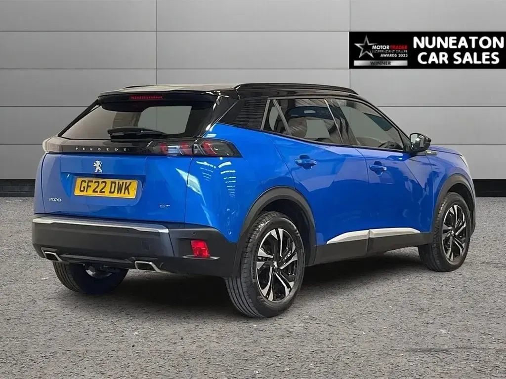 Begagnad Peugeot 2008 GTi 130 HK (95 kW) 2022 Blå SUV