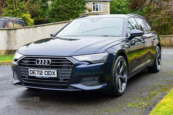 Used Audi A6 Sport 204 HP (150 kW) 2022 Blue Estate