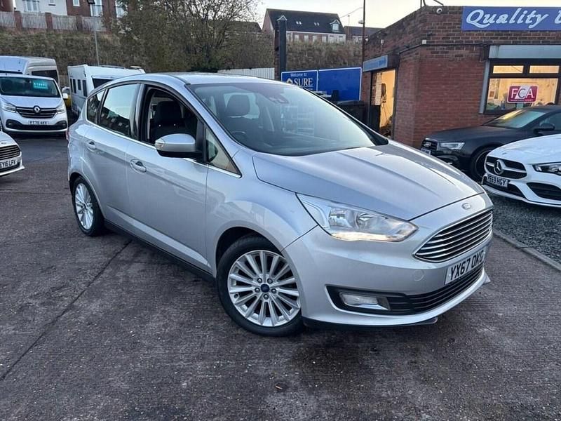Used Ford C-MAX Titanium 120 HP (88 kW) 2017 Silver MPV