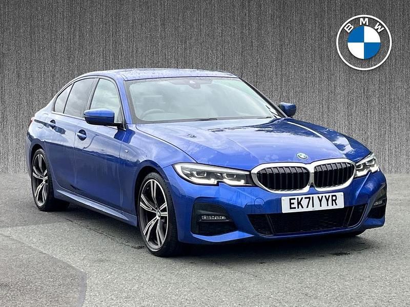 Blue Used 2021 BMW 318 M Sport Sedan | £21,299 (Fair price) - Image 1/4