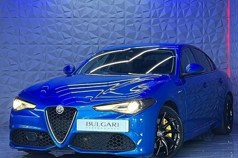 Blue Used 2018 Alfa Romeo Giulia Veloce Sedan | £18,995 (Fair price) - Image 1/1