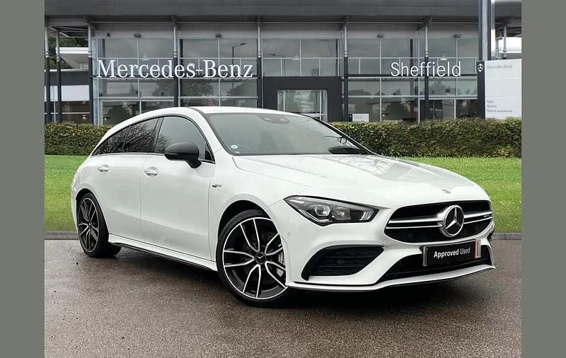Used Mercedes CLA35 AMG Premium 306 HP (225 kW) 2020 White Estate