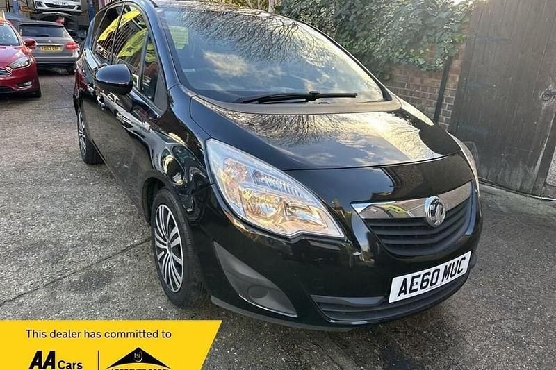 Black Used 2011 Vauxhall Meriva MPV | £1,599 (Good price) - Image 1/1