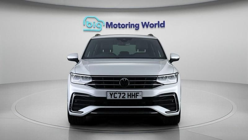Used VW Tiguan R-line 150 HP (110 kW) 2022 White SUV