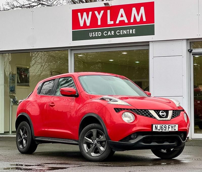 Used Nissan Juke Acenta 112 HP (82 kW) 2019 Red SUV