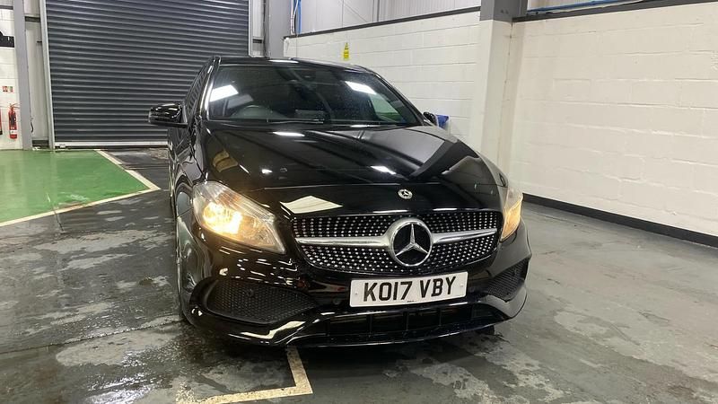 Used Mercedes A200 Executive 136 HP (100 kW) 2017 Black Hatchback