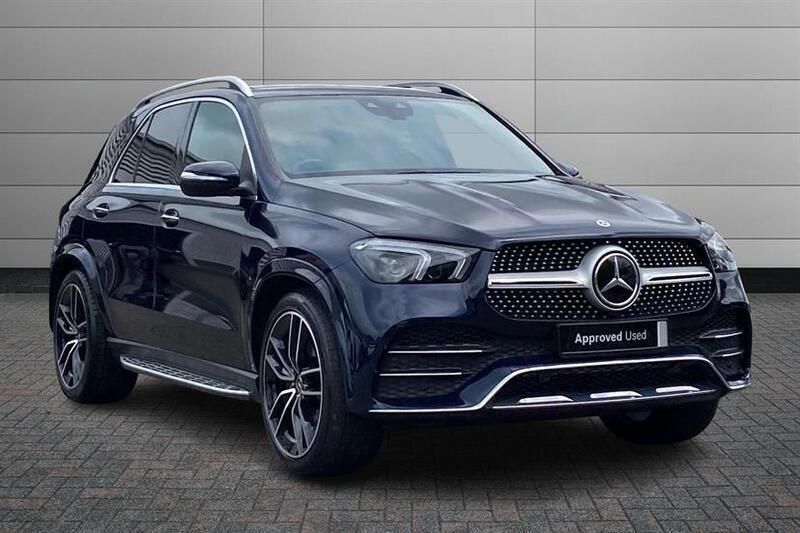 Blue Used 2022 Mercedes GLE400 AMG line Estate | £50,395 (Fair price) - Image 1/4