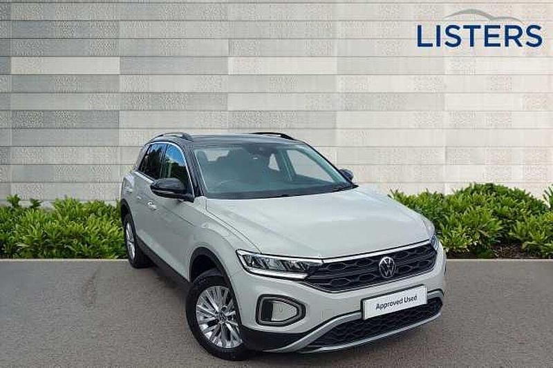 Ascot grey Used 2022 VW T-Roc Life SUV | £19,990 (Fair price) - Image 1/4