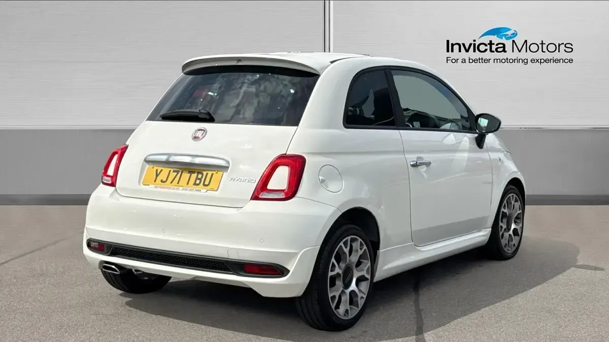 Used Fiat 500 Rock 70 HP (51 kW) 2021 Bossa nova white Hatchback