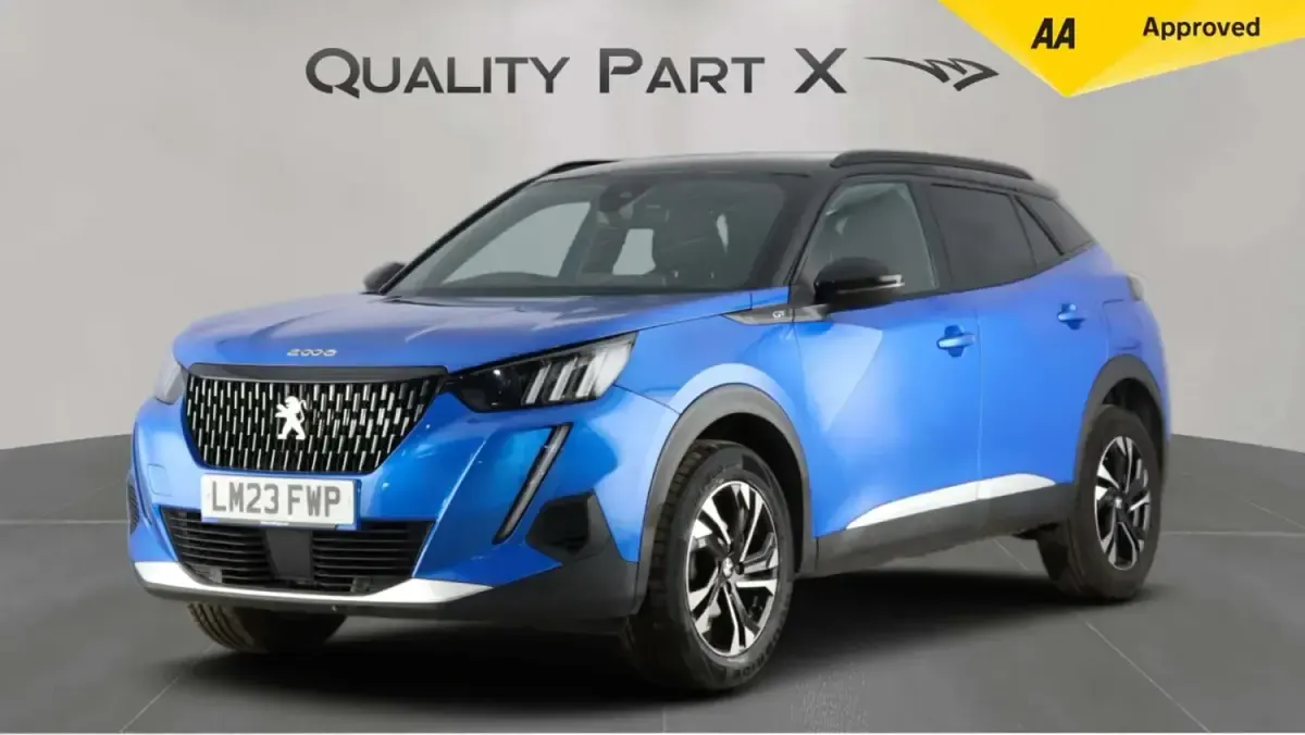 Second-hand Peugeot 2008 GTi 130 CP (95 kW) 2023 Albastru SUV