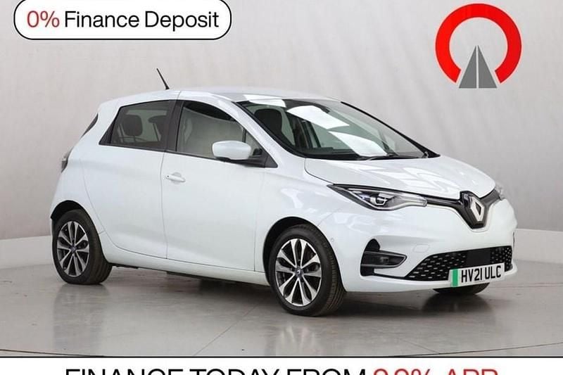 Used Renault Zoe GT-Line 100 kW (136 HP) 2021 White Hatchback
