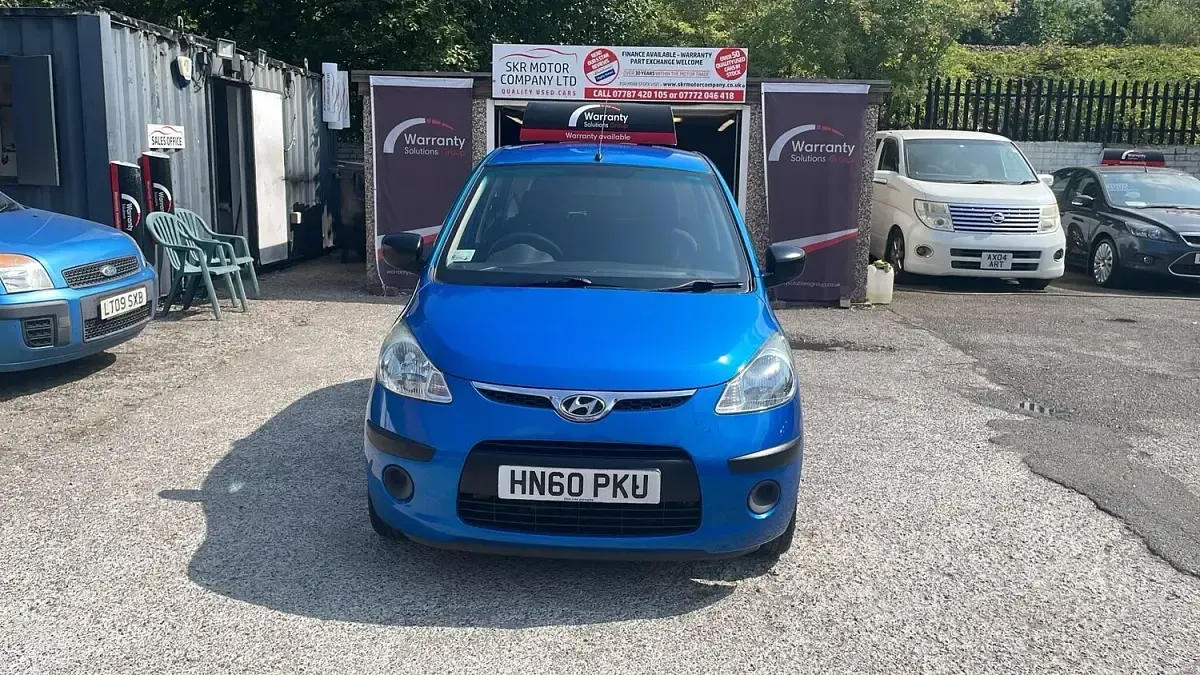 Used Hyundai i10 Classic 77 HP (56 kW) 2010 Blue Hatchback