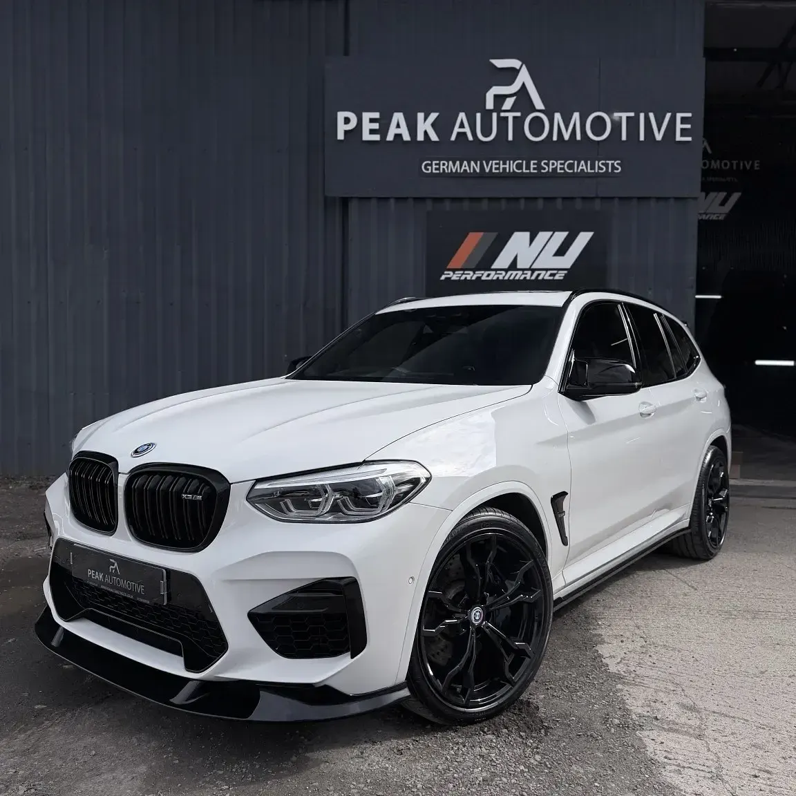 Begagnad BMW X3 M Competition Edition 700 HK (514 kW) 2019 Vit SUV
