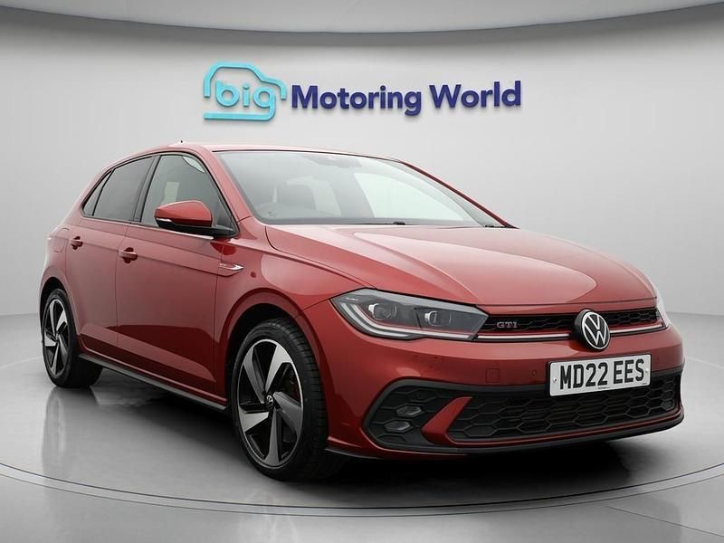 Red Used 2022 VW Polo GTI Hatchback | £20,800 (Fair price) - Image 1/4