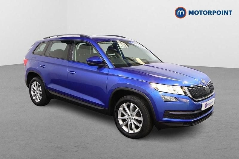 Blue Used 2021 Skoda Kodiaq SE SUV | £17,849 (Fair price) - Image 1/4