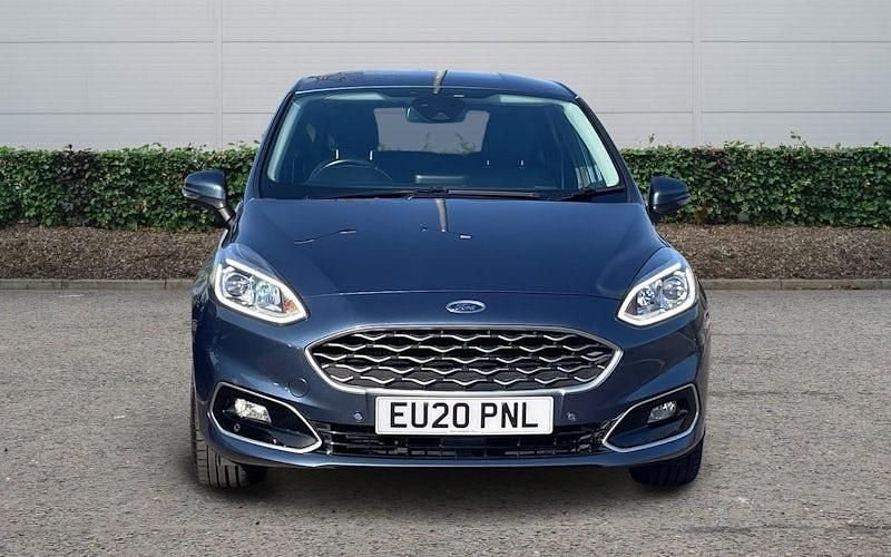 Used Ford Fiesta Vignale 125 HP (91 kW) 2020 Blue Hatchback