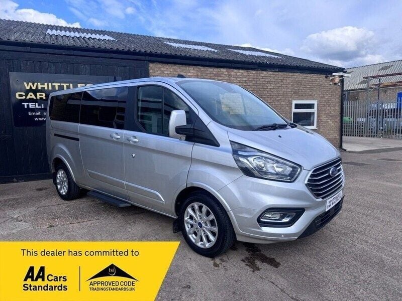Silver Used 2022 Ford Tourneo Custom Titanium | £23,995 (Fair price) - Image 1/4