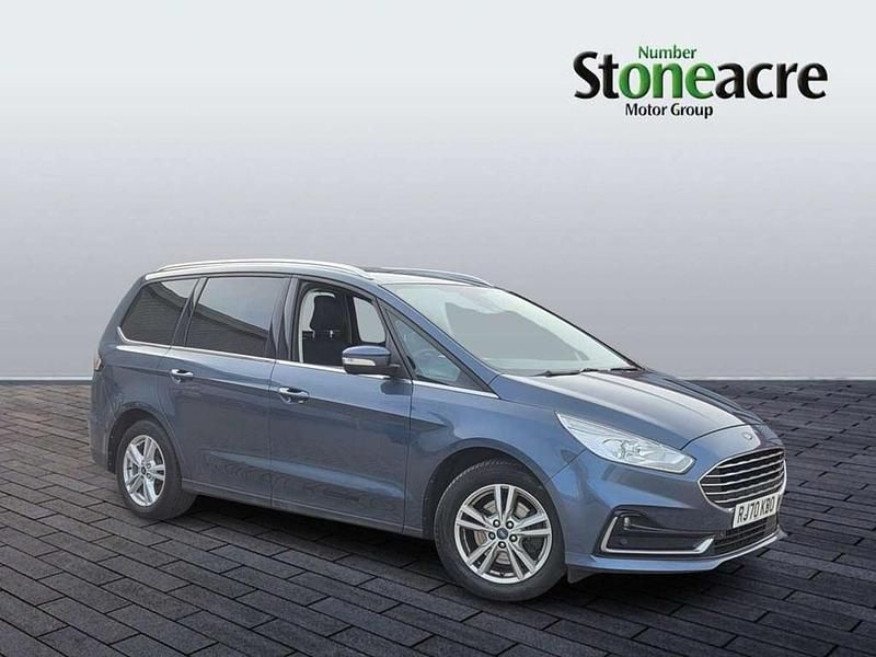 Used Ford Galaxy Titanium 150 HP (110 kW) 2021 Blue MPV