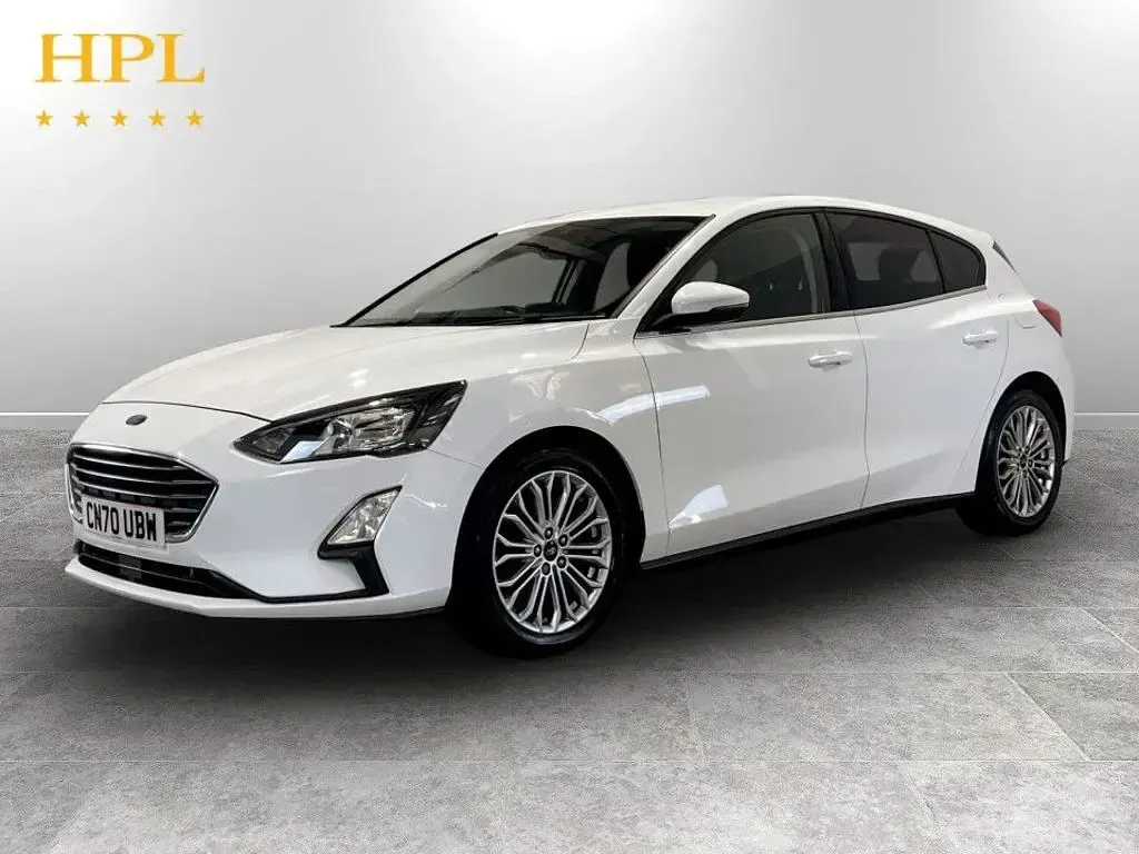 Used Ford Focus Titanium X 125 HP (91 kW) 2020 White Hatchback