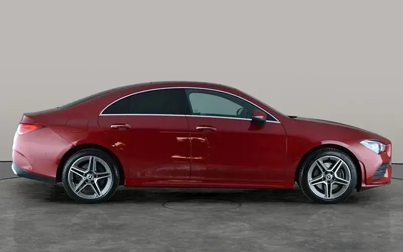 Used Mercedes CLA250e AMG Line Premium Plus 218 HP (160 kW) 2022 Red Coupe