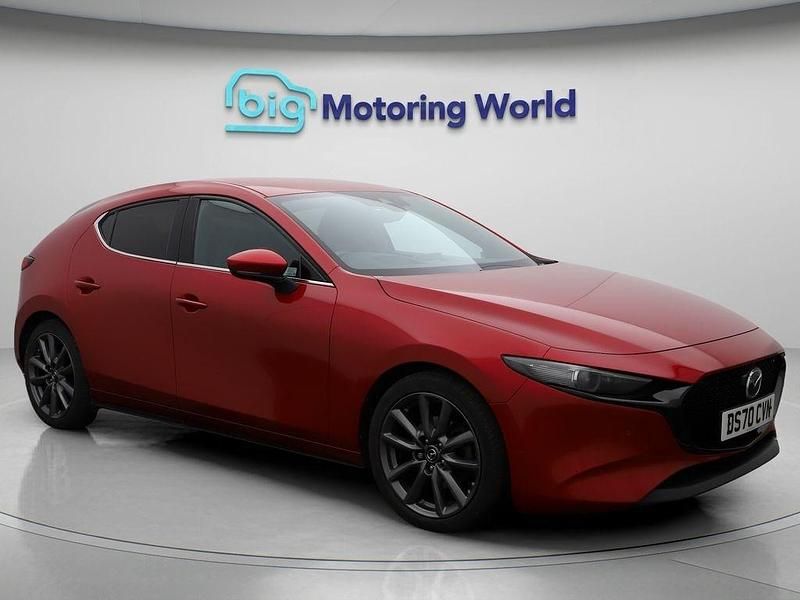 Red Used 2020 Mazda 3 Inclusive Hatchback | £13,100 (Fair price) - Image 1/4