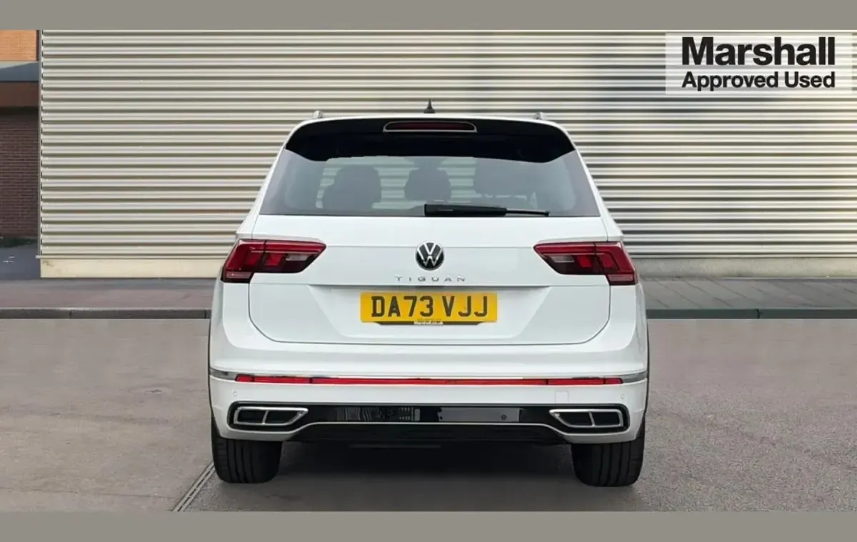 Used VW Tiguan R-line Edition 150 HP (110 kW) 2023 White SUV