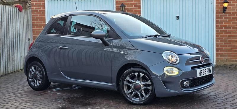 Used Fiat 500 S 69 HP (50 kW) 2018 Grey Hatchback
